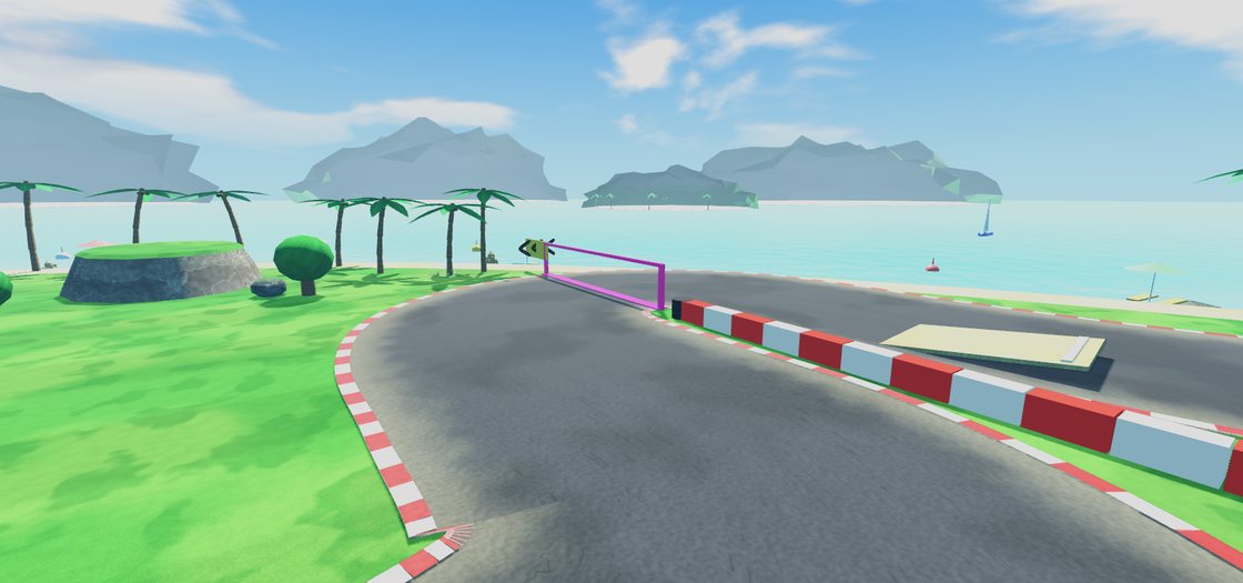 Turning in to the hairpin