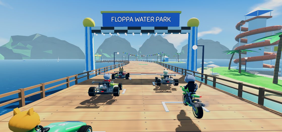 The boardwalk start