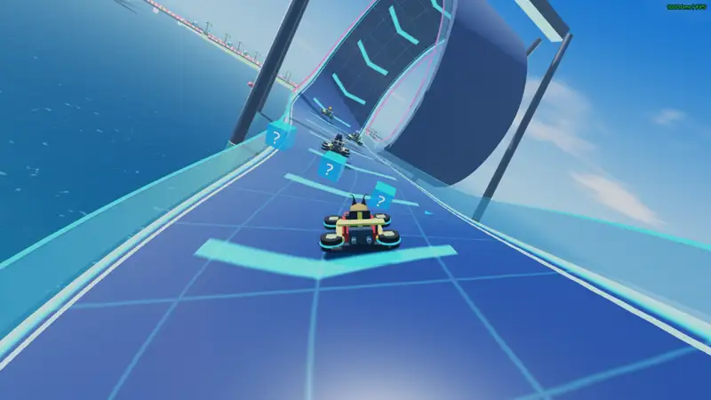 Clip: through the anti-gravity loop